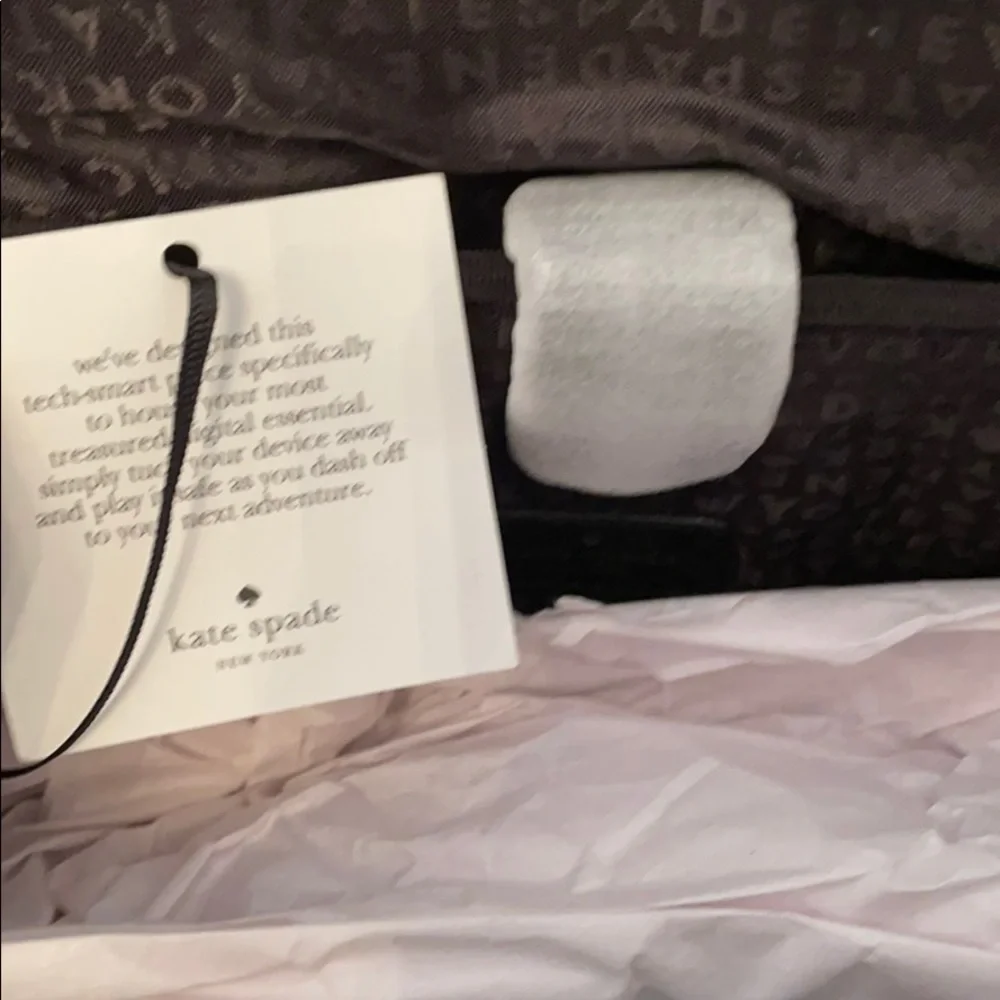kate spade Black Nylon Laptop Tote